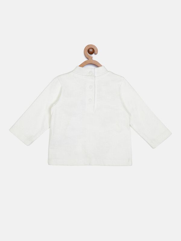 Boys Bronze Long Sleeve T-Shirt with Fun Print image number null